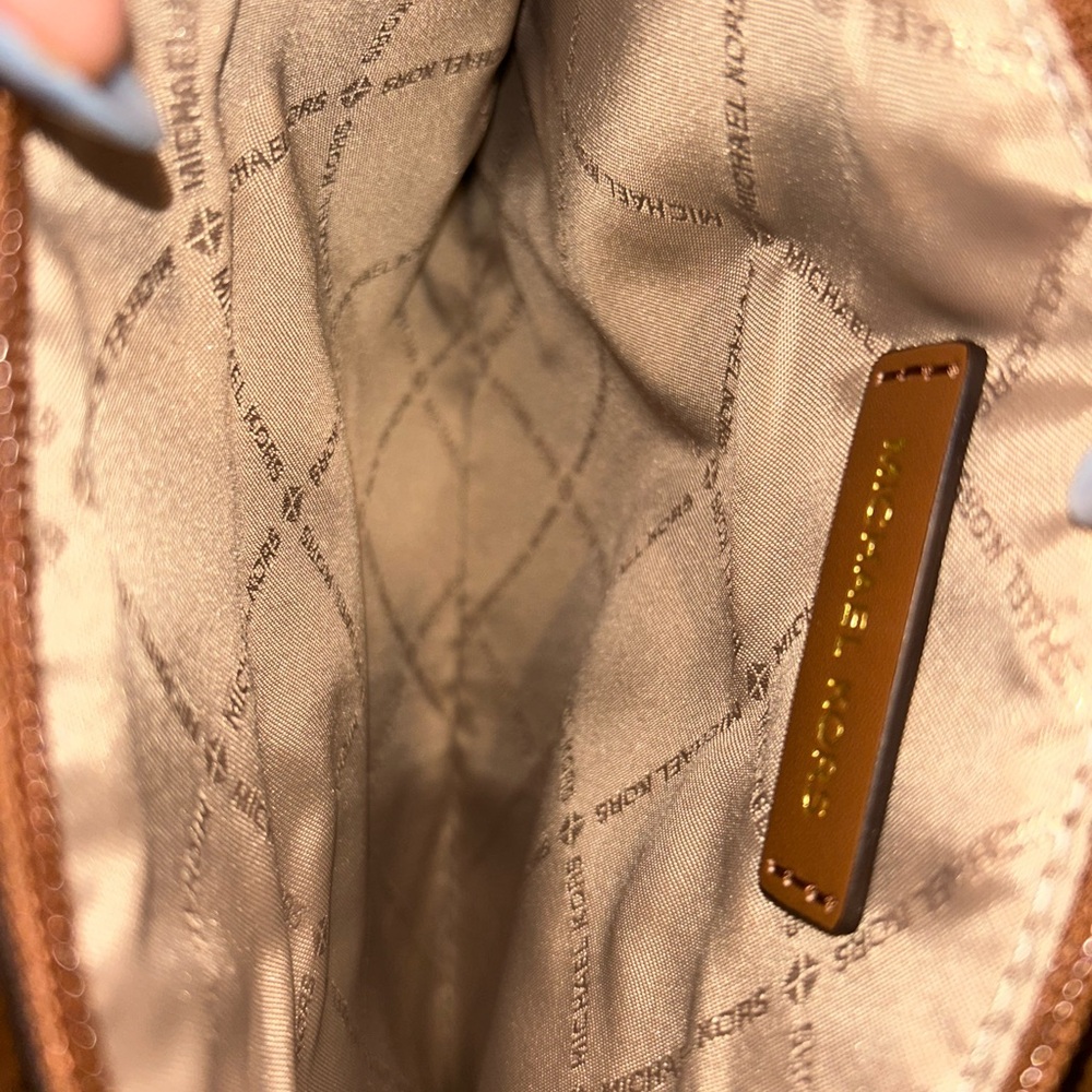 Michael Kors Tan and Cream Satchel - Picture 5 of 5